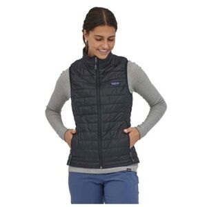 Patagonia Women's Black Quilted Vest